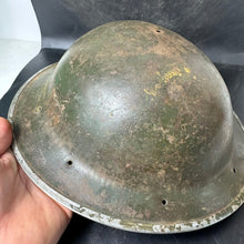 Load image into Gallery viewer, Original WW2 British Army Mk2 Combat Helmet Shell - South African Manufactured
