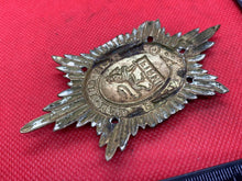 Lade das Bild in den Galerie-Viewer, British Army. Worcestershire Regiment Victorian Crown Valise Badge
