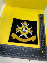 Load image into Gallery viewer, British Army Notts &amp; Derby Regiment Embroidered Blazer Badge
