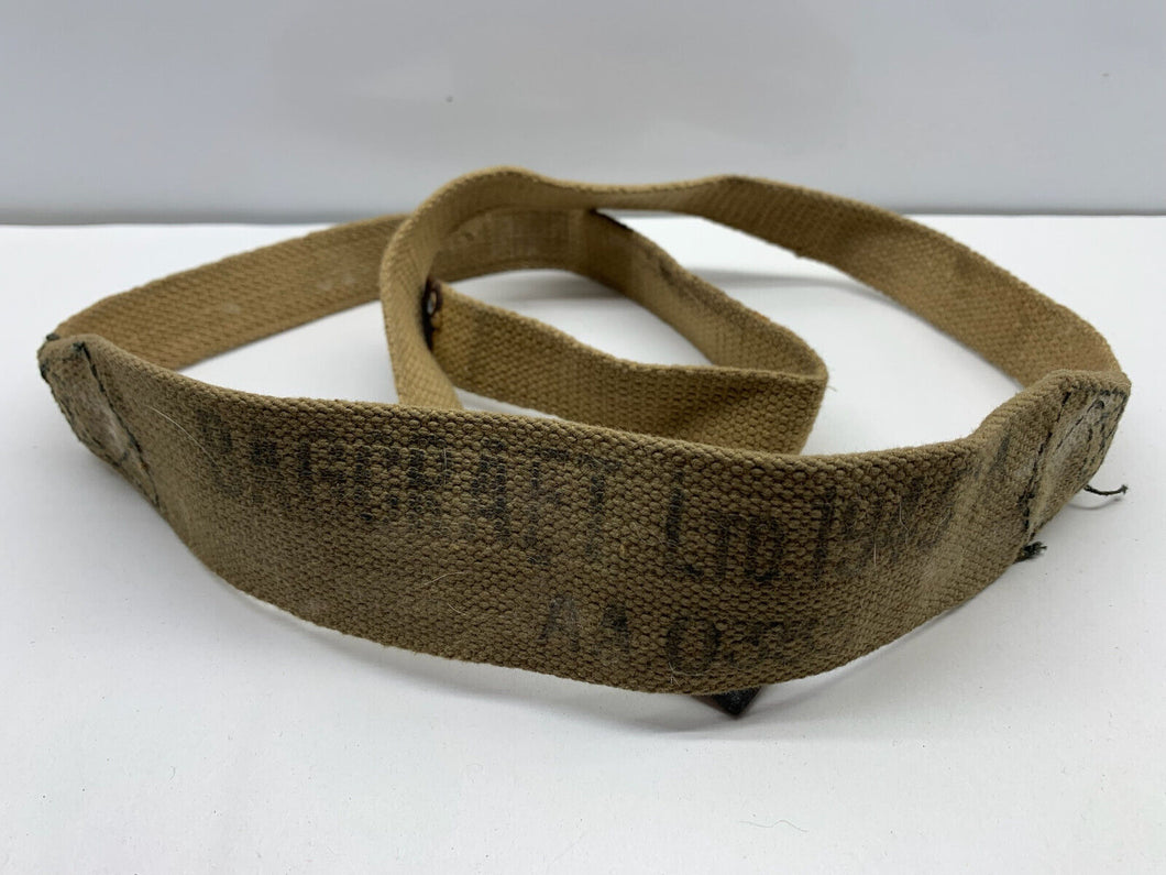 Original WW2 1945 Dated British Army Equipment Shoulder Strap 37 Pattern Webbing