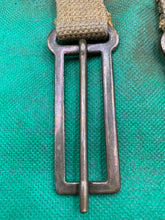 Load image into Gallery viewer, Original WW2 British Army 37 Pattern Brace Adaptors Pair - 1941 Dated
