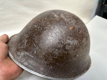 Load image into Gallery viewer, Mk3 Canadian / British Army Original WW2 Turtle Helmet High Rivet
