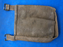 Load image into Gallery viewer, WW2 British Army 37 Pattern Webbing Water Bottle Carrier Harness - 1944 Dated - The Militaria Shop
