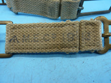 Load image into Gallery viewer, Original WW2 37 Pattern British Army Equipment Brace Adaptors
