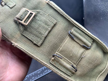 Load image into Gallery viewer, Original British Army 37 Pattern Bren Pouch - WW2 Pattern
