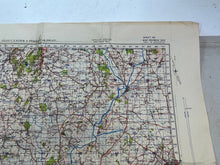 Load image into Gallery viewer, Original WW2 British Army OS Map of England - War Office - Gloucester &amp; Forset
