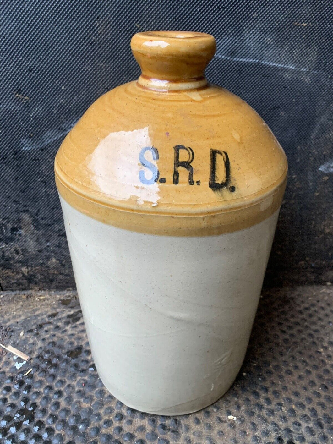 Original WW1 SRD Jar Rum Jar - British Army Issue - 