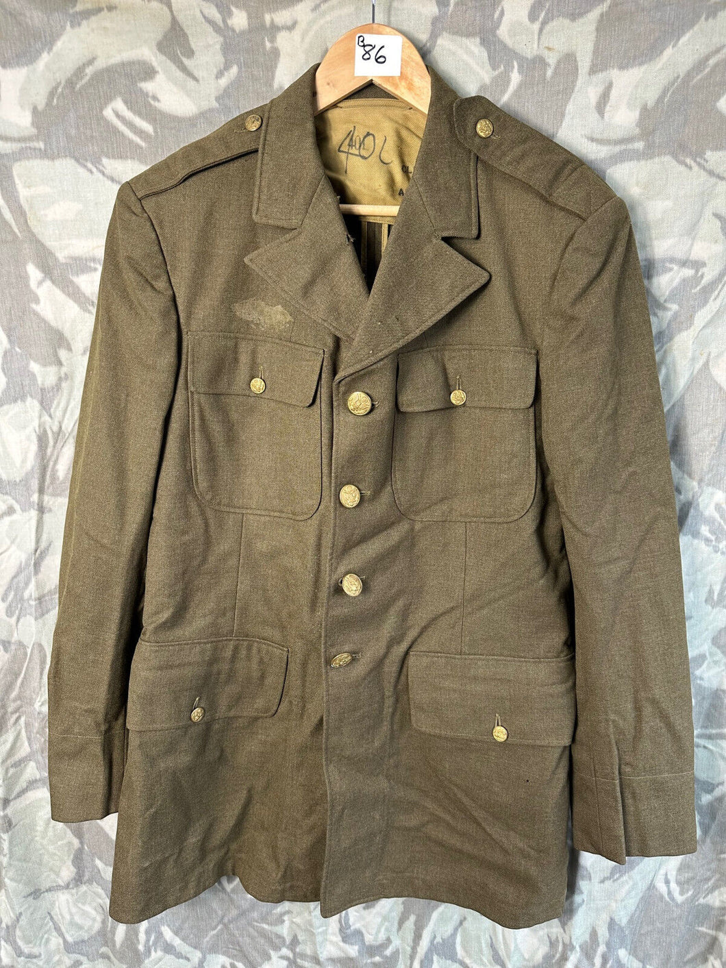 Original US Army WW2 Class A Uniform Jacket - 40