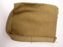 Load image into Gallery viewer, Original WW2 1942 Dated British Army 37 Pattern Water Bottle Carrier Harness
