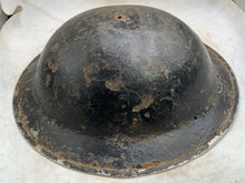 Load image into Gallery viewer, Original WW2 Combat Helmet - British / South African Army Mk2 Brodie Helmet
