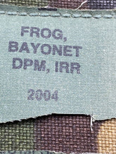 Load image into Gallery viewer, British Army DPM Frog. Well Marked and Dated 2004
