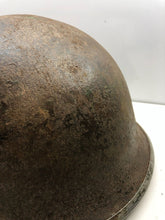 Load image into Gallery viewer, WW2 Canadian / British Army Mk3 Turtle Helmet Shell Original
