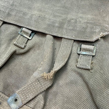 Load image into Gallery viewer, Original British Army 37 Pattern Webbing Small Pack - WW2 Pattern

