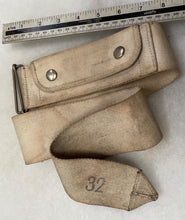 Load image into Gallery viewer, WW2 Royal Navy enlisted man&#39;s money belt. 1945 dated and well maker marked.
