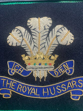 Load image into Gallery viewer, British Army Bullion Embroidered Blazer Badge - The Royal Hussars
