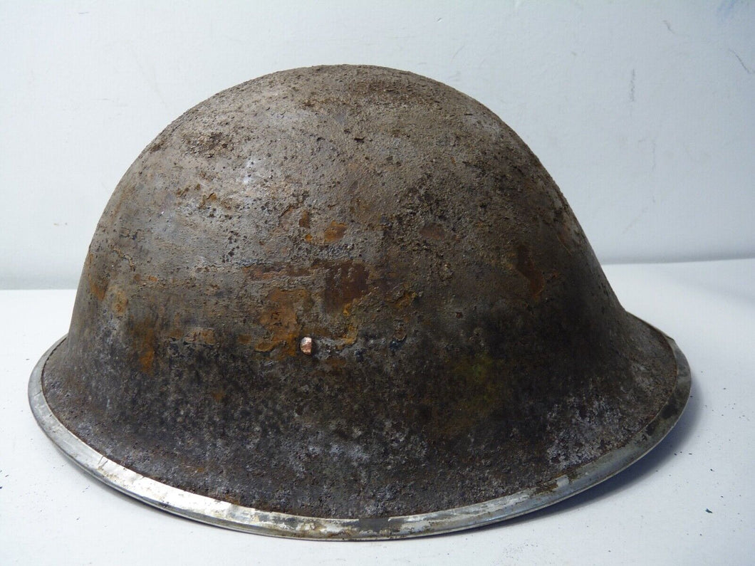 Mk3 Canadian / British Army Original WW2 Turtle Helmet High Rivet