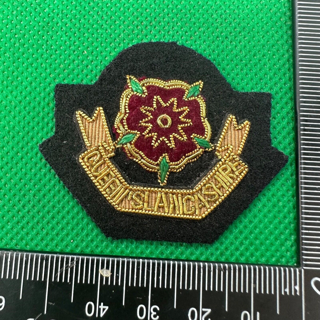 British Army Queens Lancashire Regiment Cap / Beret / Blazer Badge - UK Made