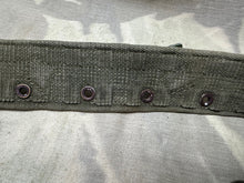 Load image into Gallery viewer, Original WW2 British Army 44 Pattern Soldiers Belt - 36&quot; Waist
