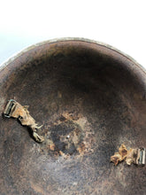 Load image into Gallery viewer, WW2 Canadian / British Army Mk3 Turtle Helmet Shell Original - The Militaria Shop
