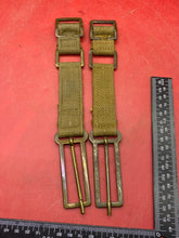 Load image into Gallery viewer, RARE WW2 British Army - Air Ministry AM Marked 37 Pattern Webbing Brace Adaptors
