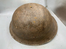 Load image into Gallery viewer, Original WW2 British / Canadian Army Mk3 Turtle Combat Helmet
