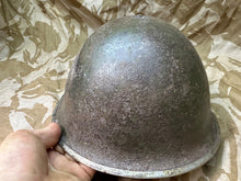 Load image into Gallery viewer, WW2 Mk3 High Rivet Turtle - British / Canadian Army Helmet - Nice Original
