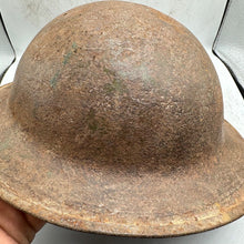 Load image into Gallery viewer, Original WW2 British Civil Defence Mk2 Helmet - 3 Hole
