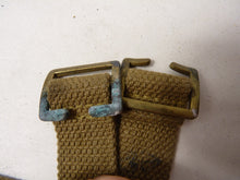 Load image into Gallery viewer, Original WW2 1942 Dated British Army 37 Pattern Water Bottle Carrier Harness
