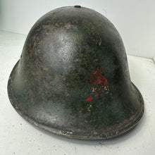 Charger l&#39;image dans la galerie, British / Canadian Army WW2 Mk3 Turtle Helmet - Original WW2 Helmet
