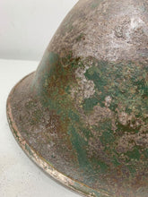 Load image into Gallery viewer, Mk3 Canadian / British Army Original WW2 Turtle Helmet High Rivet
