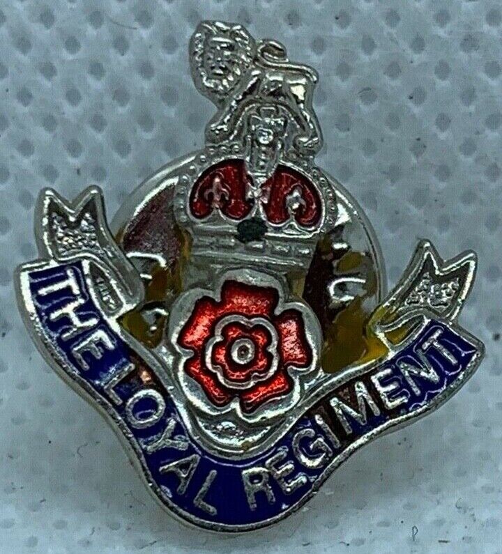 The Loyal Regiment - NEW British Army Military Cap/Tie/Lapel Pin Badge #97