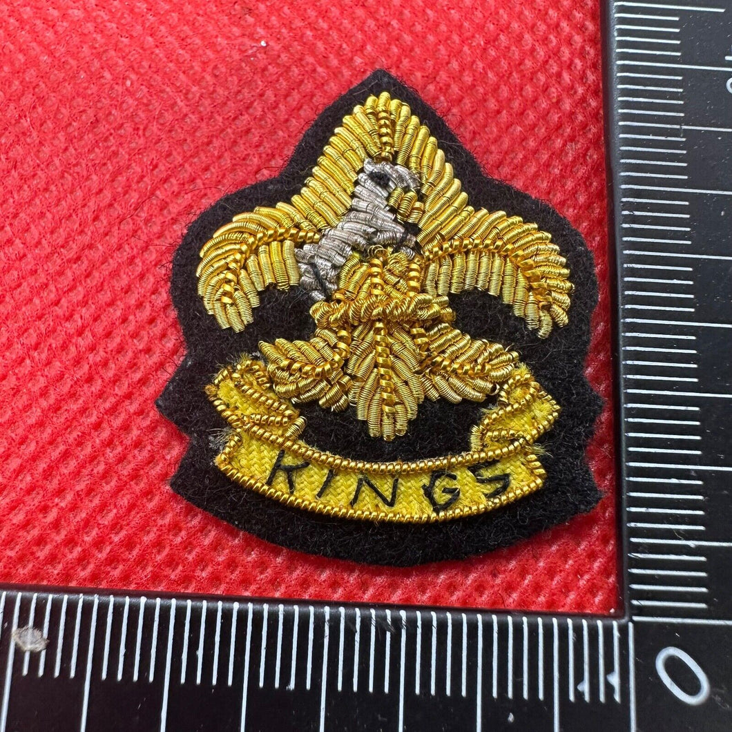 British Army Kings Liverpool / Manchester Cap / Beret / Blazer Badge - UK Made