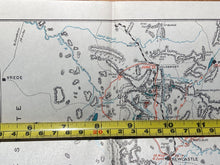 Load image into Gallery viewer, Original Boer War/British Army/ Planning Map. BULLER&#39;S ADVANCE THROUGH NATAL.
