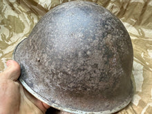 Load image into Gallery viewer, WW2 Mk3 High Rivet Turtle - British / Canadian Army Helmet - Nice Original
