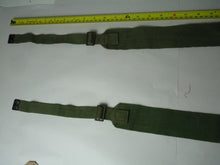 Load image into Gallery viewer, Original WW2 British Army 44 Pattern Shoulder Cross Straps Set - 1945 Dated
