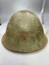 Lade das Bild in den Galerie-Viewer, Originaler Mk3 Turtle Kampfhelm der britischen/kanadischen Armee aus dem 2. Weltkrieg 
