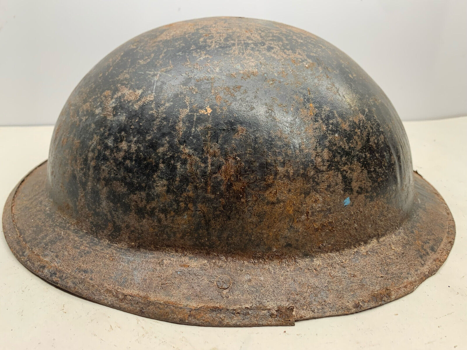 Original British Army Mk1 Brodie Helmet WW1 WW2 Combat Helmet