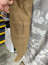 Load image into Gallery viewer, Original WW2 British Army 1945 Dated Rubberproofed Leggings Khaki - 38&quot; Waist
