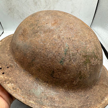 Load image into Gallery viewer, Original WW2 British Civil Defence Mk2 Helmet - 3 Hole
