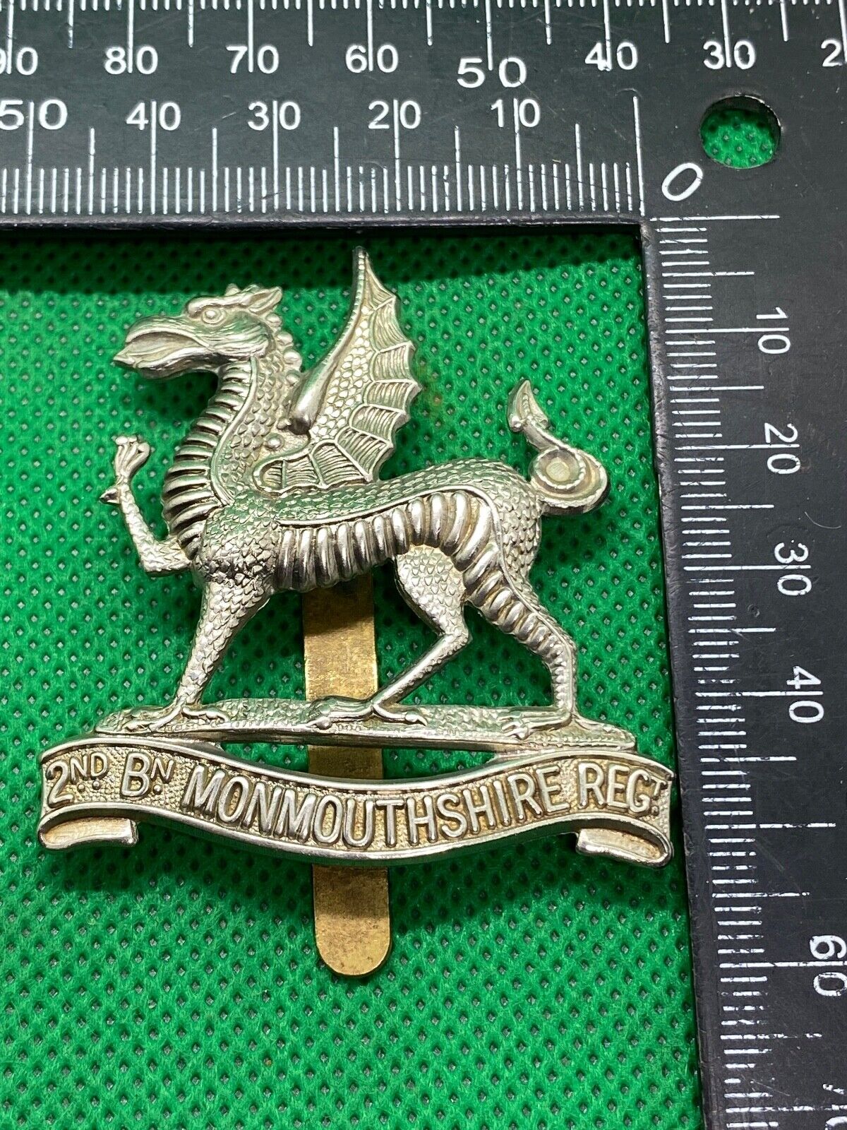 WW2 British Army 2nd Battalion Monmouthshire Regiment Cap Badge – The ...