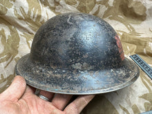 Charger l&#39;image dans la galerie, British Army Mk2 Brodie Helmet - WW2 Combat Helmet - Nice Original
