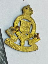 Load image into Gallery viewer, Original WW1 / WW2 British Army Royal Army Ordnance Corps Cap Badge
