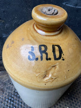 Load image into Gallery viewer, Original WW1 SRD Jar Rum Jar - British Army Issue - &quot;Supply Reserve Depot&quot; Jug
