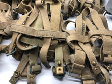 Load image into Gallery viewer, Original British Army Water Bottle Carrier Harness - WW2 37 Pattern
