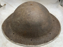 Load image into Gallery viewer, Original WW2 Combat Helmet - British / South African Army Mk2 Brodie Helmet
