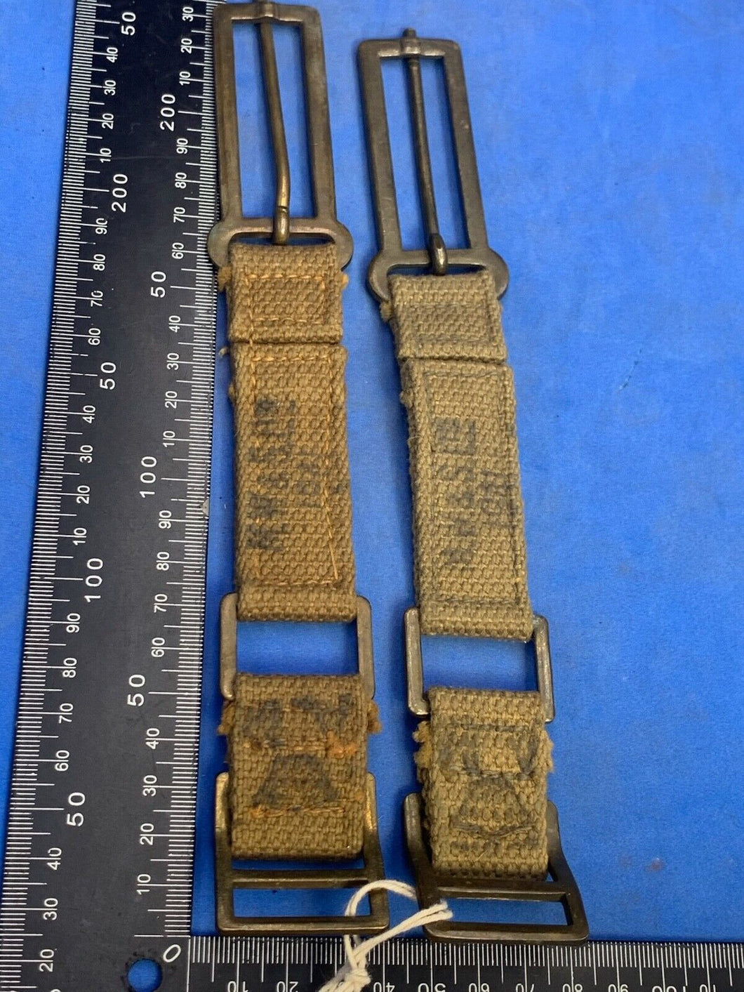 Original WW2 British Army 37 Pattern Brace Adaptor Pair