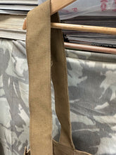 Load image into Gallery viewer, Original WW2 British Army 1945 Dated Rubberproofed Leggings Khaki - 38&quot; Waist

