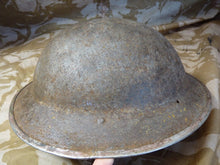 Load image into Gallery viewer, Original WW2 British Style South African Mk2 Army Combat Helmet
