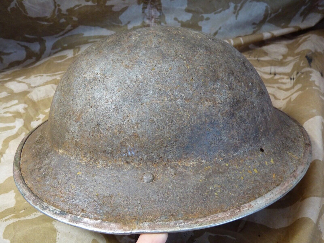 Original WW2 British Style South African Mk2 Army Combat Helmet