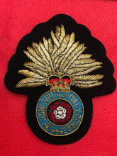 Load image into Gallery viewer, British Army Bullion Embroidered Blazer Badge - Royal Fusiliers
